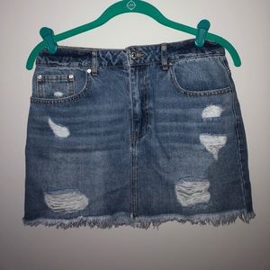 Barely worn Jean Skirt